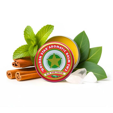 Golden Star Aromatic Balm (Pack of 8) - Authentic Vietnamese Cao Sao Vang - Support Fast Relief for Headaches, Muscle Pain, Colds, & Insect Bites - Natural Essential Oils - Travel Size 4g Tins Pharmaceutical TW3Au supplements