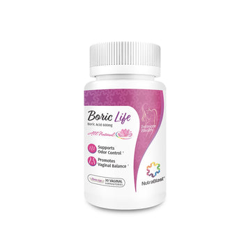 NutraBlast Boric Acid Suppositories - 100% Pure Made in USA - Boric Life Intimate Health Support (30 Count) NutraBlastUS supplements