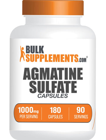 BULKSUPPLEMENTS.COM Agmatine Sulfate Capsules - Supplement for Nitric Oxide BULKSUPPLEMENTS.COMAu supplements