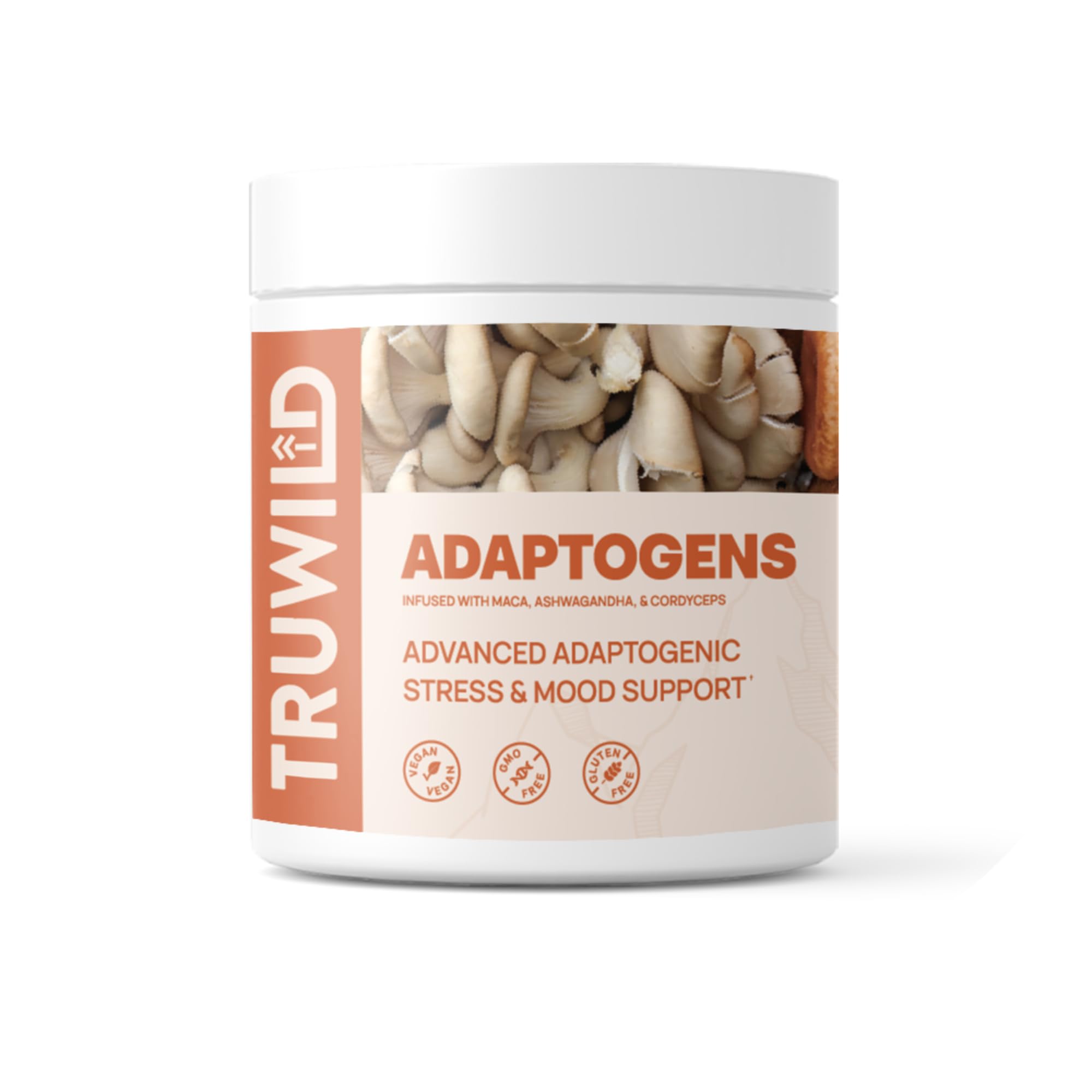 TruWild Adaptogen Blend with Cordyceps Maca Ashwagandha - Full Spectrum Mushroom TruWildAu supplements