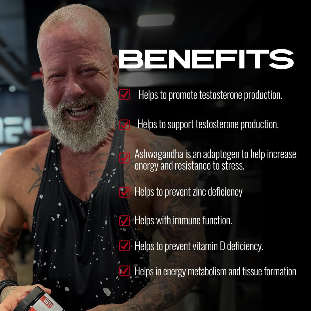 Iron Brothers Men’s Testosterone Support Supplement – Tribulus, Tongkat Ali, Ashwagandha & DIM – Daily Performance & Vitality Formula – with Fenugreek & Zinc – 30 Day Cycle – 90 Capsules Iron Brothers SupplementsAu supplements