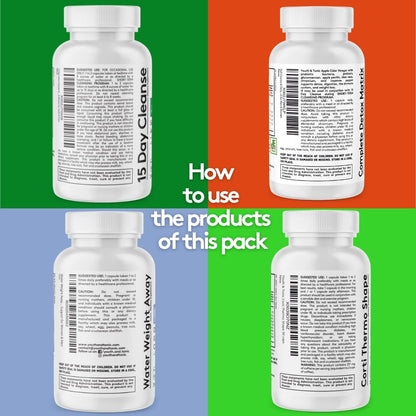 Youth & Tonic CortiThermo Shape Detox Cleanse Kick Off Weight Management - 120 Pills Youth & TonicUS supplements