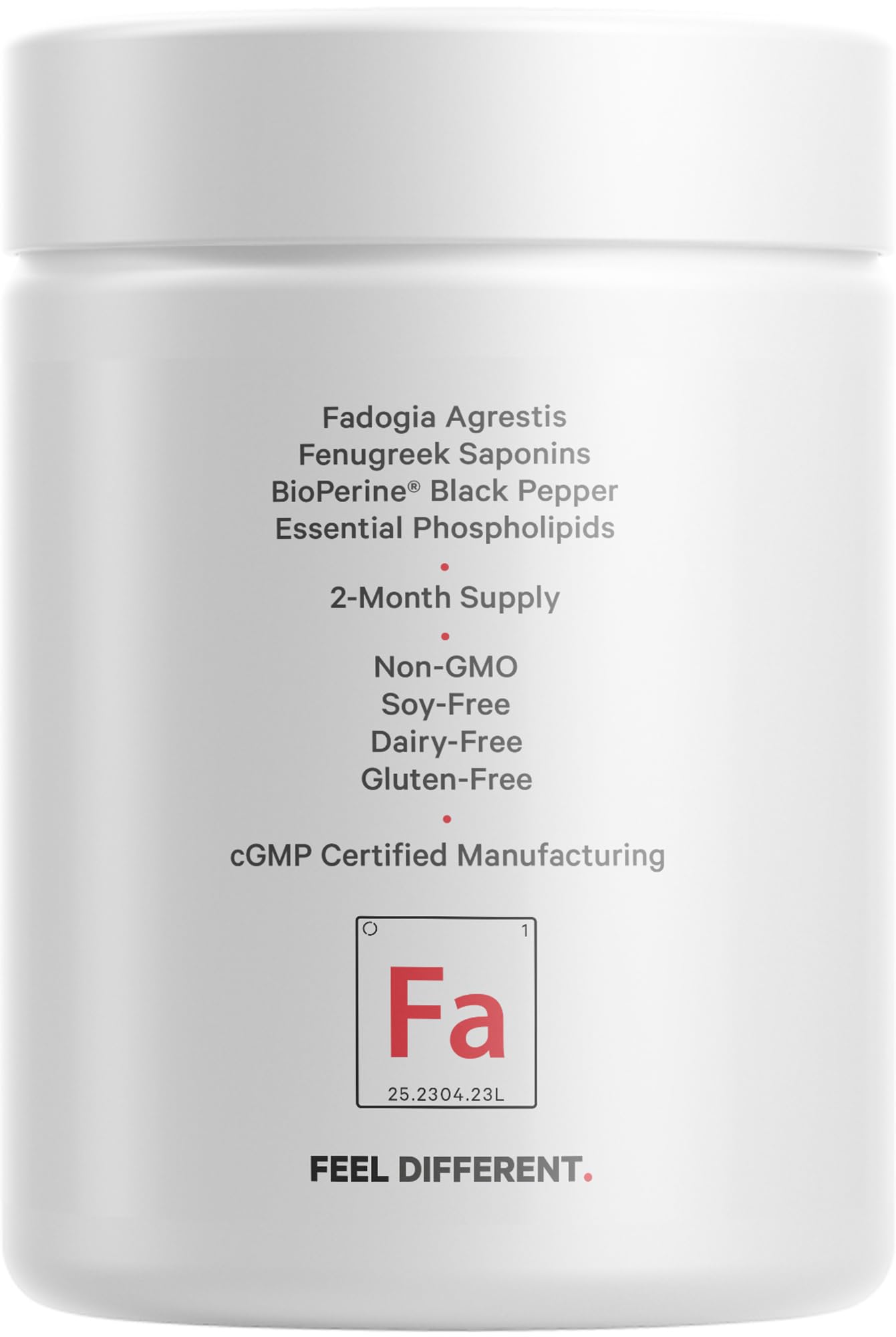 Codeage Liposomal Fadogia Agrestis 600mg Supplement - Fadogia Agrestis 30:1 Extract, Vitamin D3, Zinc, Fenugreek, BioPerine Black Pepper - 2-Month Supply - Liposomal Delivery - Non-GMO, 60 Capsules CodeageAu supplements