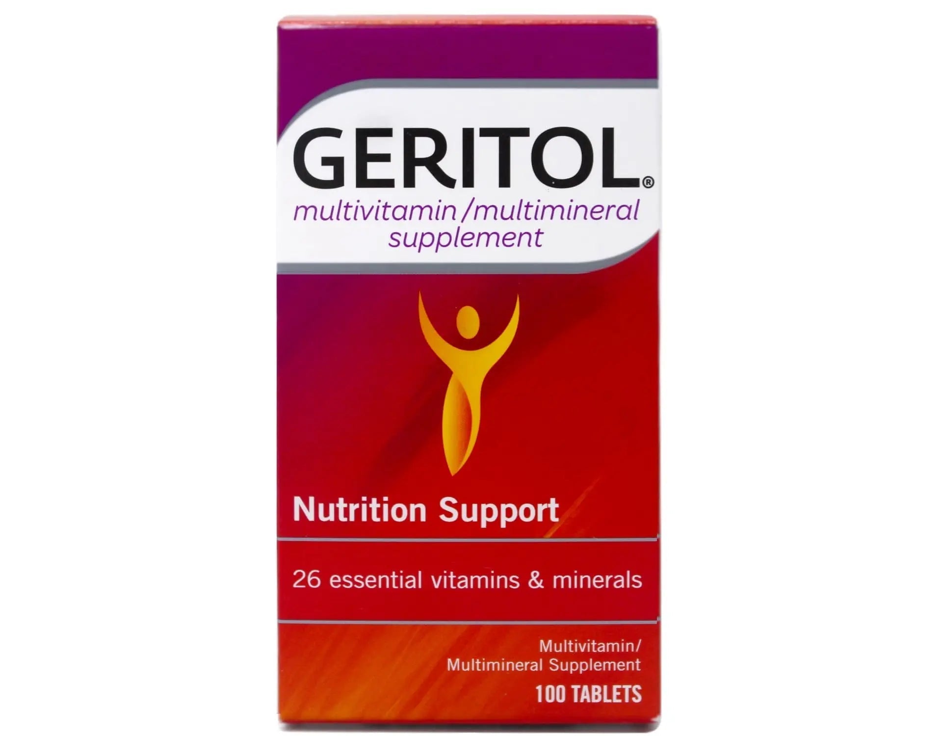 Geritol Complete Tablets 100 Tablets GeritolAu supplements