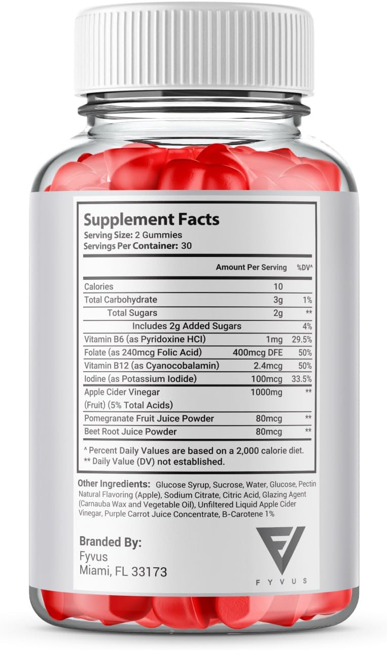 (3 Pack) Slimming Gummies It Works for Weight Loss with Apple Cider Vinegar Itworks Its FyvusAu supplements