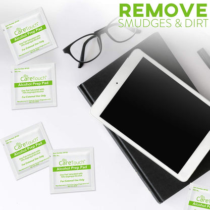 Care Touch Alcohol Wipes - Individually Wrapped Alcohol Prep Pads with 70% Isopropyl Care TouchUS supplements