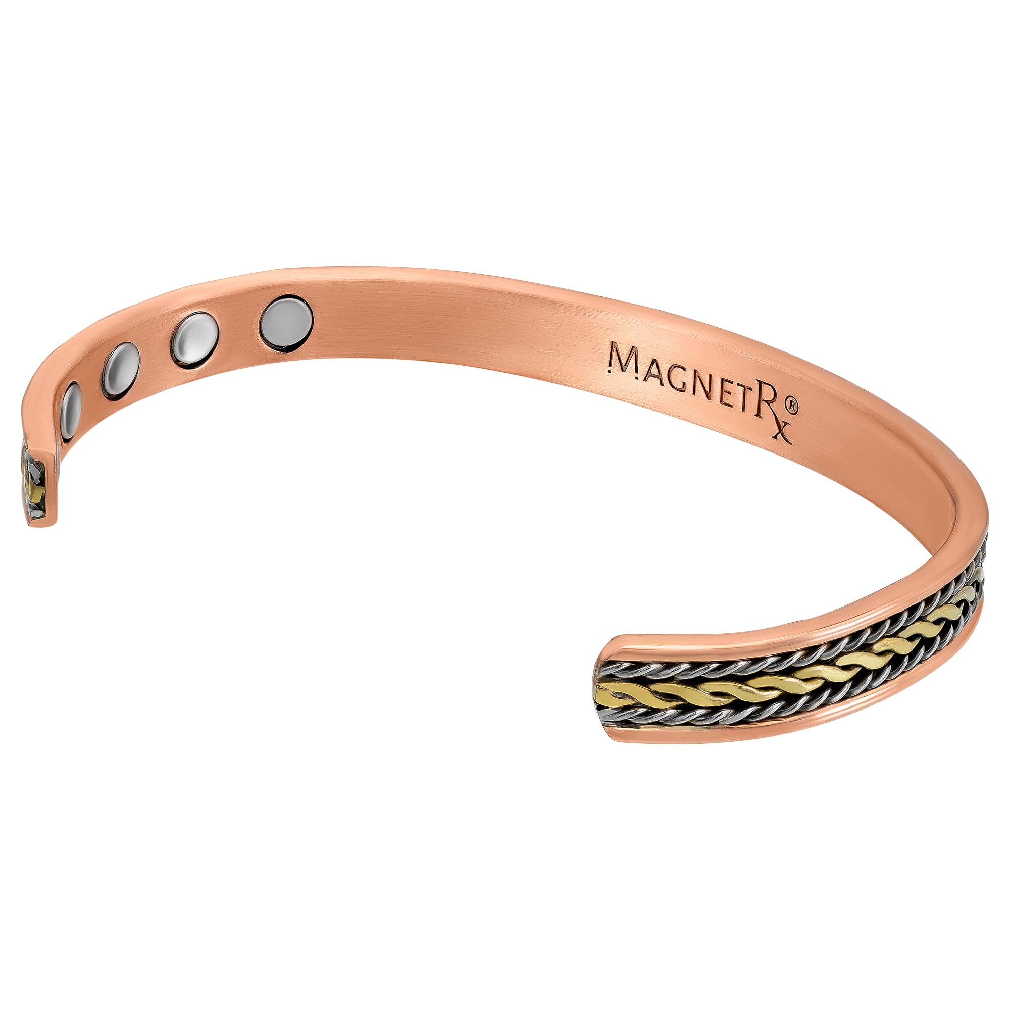 MagnetRX® Women's Copper Bracelet – Effective 99.9% Pure Copper Magnetic Therapy Bracelets MagnetRXAu supplements