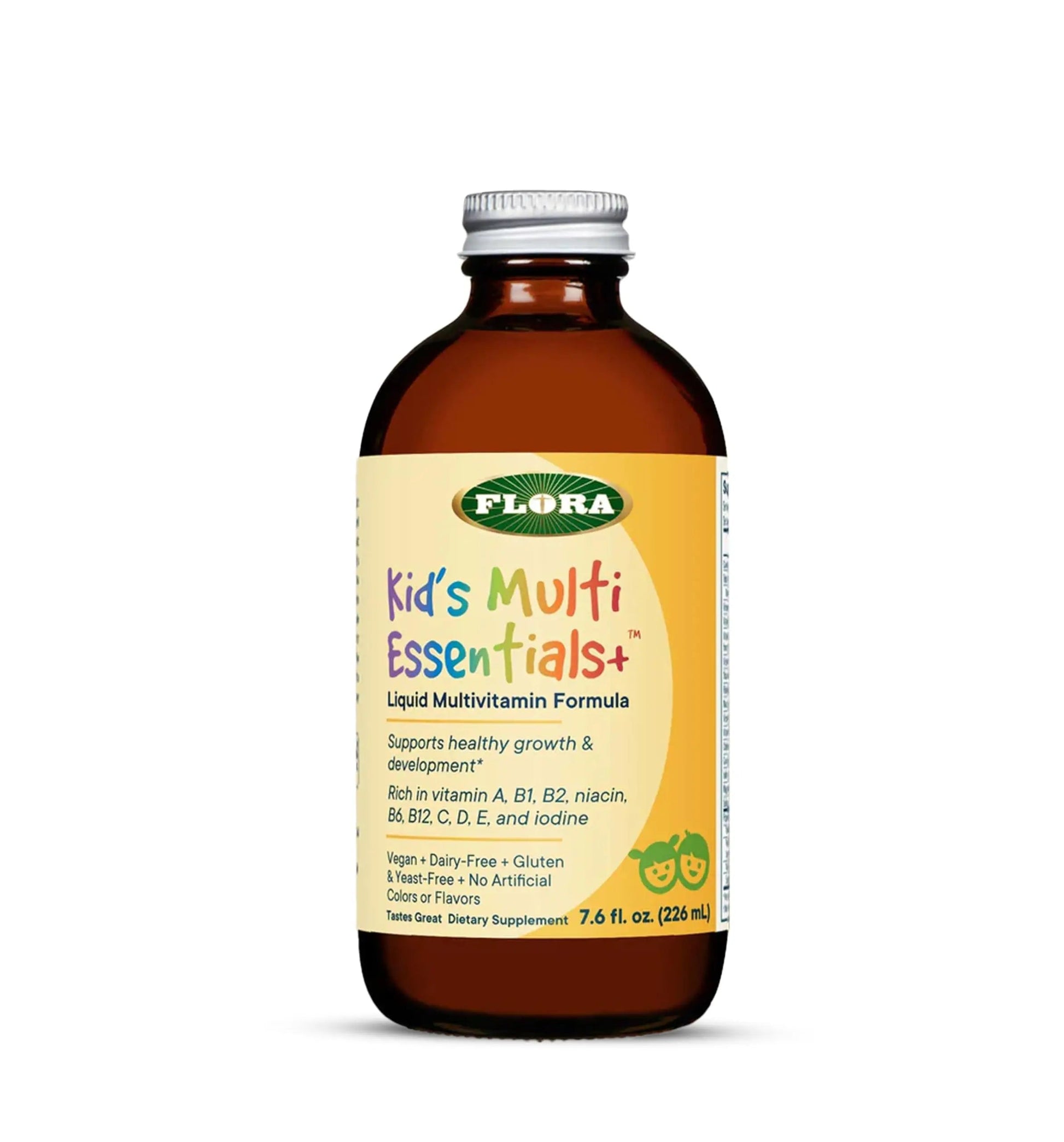 Flora - Kids Multi Essentials+, Liquid Multivitamin Formula, 13 Essential Vitamins & Minerals, 7.6 Fl Oz FloraAu supplements