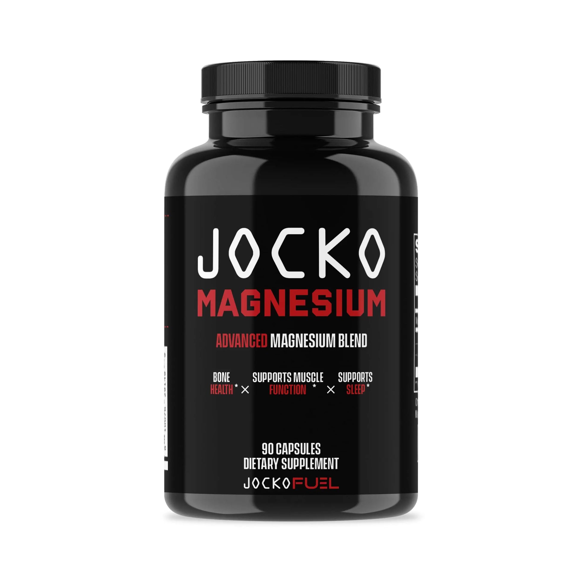 Jocko Fuel Magnesium Complex Supplement - Magnesium Glycinate, Citrate, & Taurate Capsules Dietary Supplement for Muscle Recovery & Relaxation, Heart, Nerve, Bone Support, & Sleep 30-Day Supply Jocko FuelAu supplements