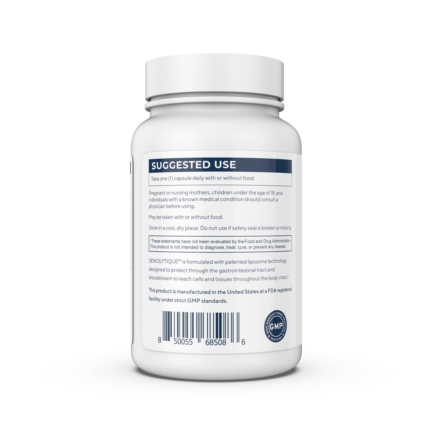 Renue By Science Senolytique Senolytic Supplements | 60 Capsules with Fisetin (35mg) Quercetin (78mg) & Spermidine (3mg) per Serving | Liposomal Formula | Manufactured in The USA & Third-Party Tested Renue By ScienceUS supplements