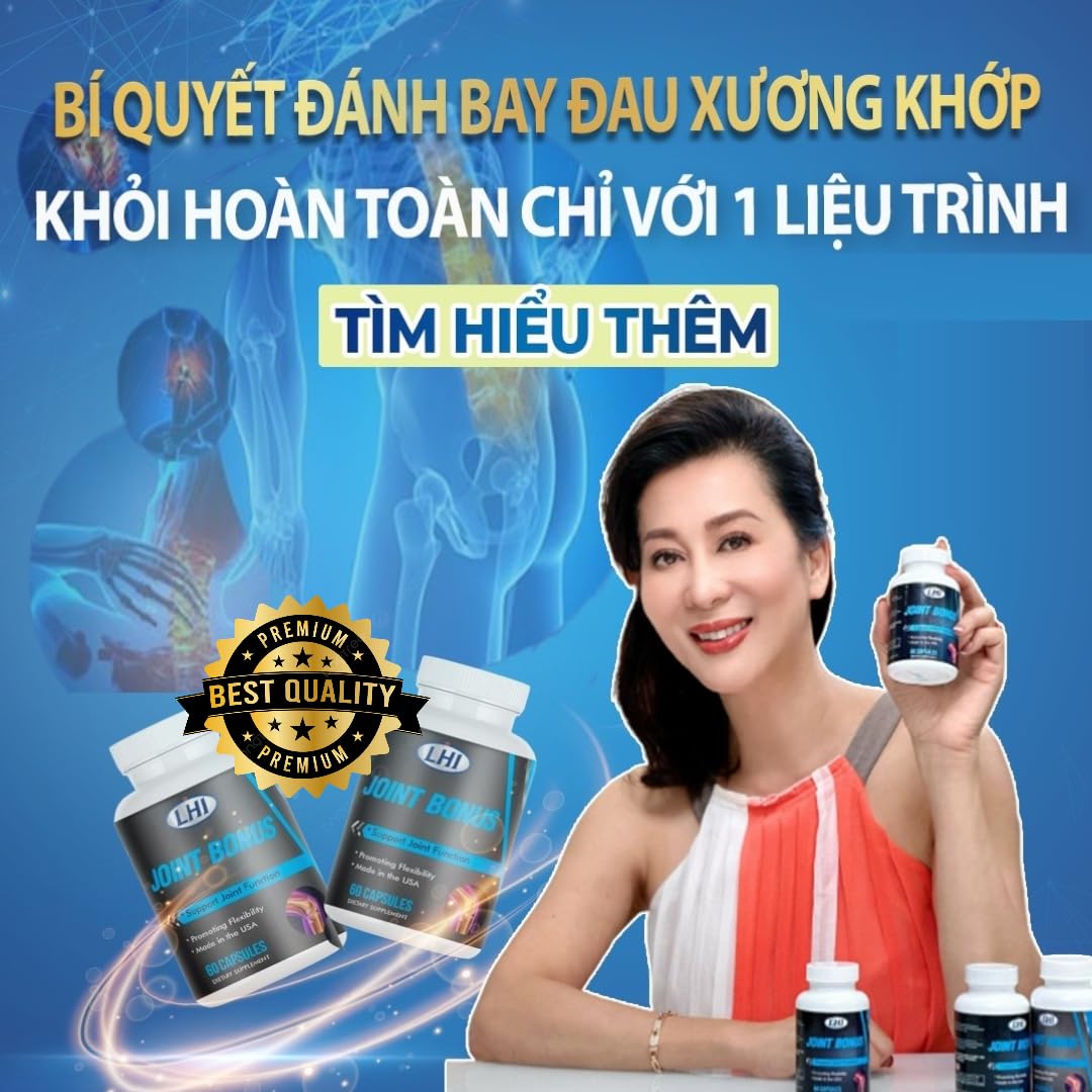 Joint Bonus Hỗ Trợ Xương Khớp (100% Authentic, Sản Phẩm Chính Hãng Tại USA) 2 Bottles Joint BonusAu supplements