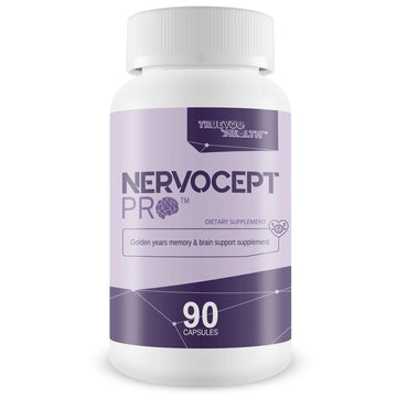 Nervocept Pro - Our Best Nerve Support Capsules - Lions Mane, Magnesium, Vitamin B For Nerve Repair - Vitamin D for Nerves - Lions Mane Memory & Nerve Support - Vitamin B12 Nerve Support True You HealthAu supplements