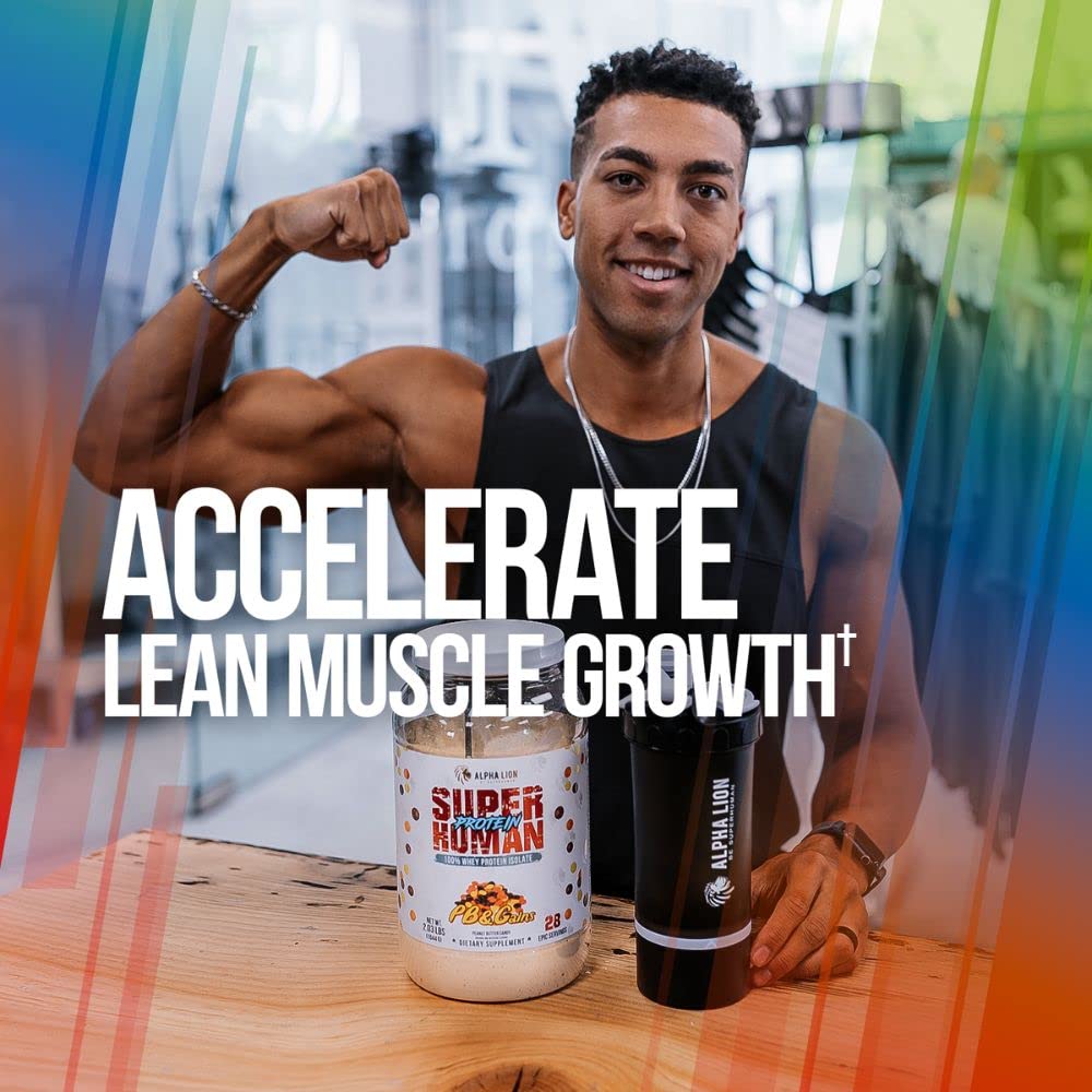 ALPHA LION Superhuman Whey Protein Powder, Great Tasting Pure Whey Protein Isolate ALPHA LIONAu supplements