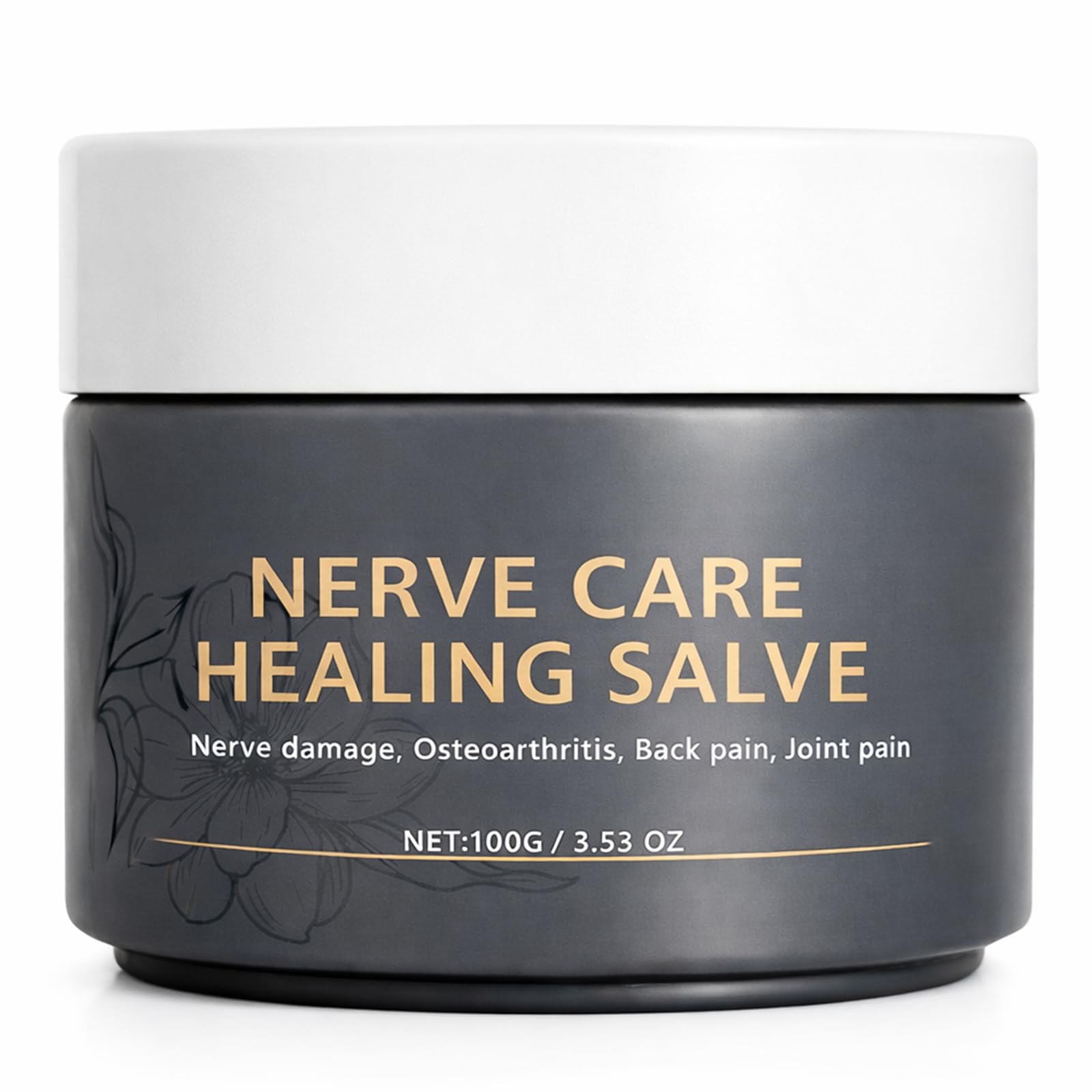 Nerve Care Healing Salve, Professional Neuro-Relief Cream - Use on Feet, Hands, Legs, and Joints to Calm Uncomfortable Sensations, 3.53 oz TACOHOAu supplements