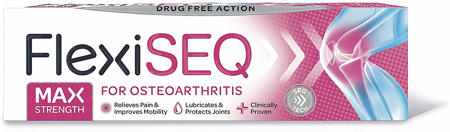 FLEXISEQ 50G GEL **** VALUE 4PK **** (Pain associated with Osteoarthritis) FlexiseqAu supplements