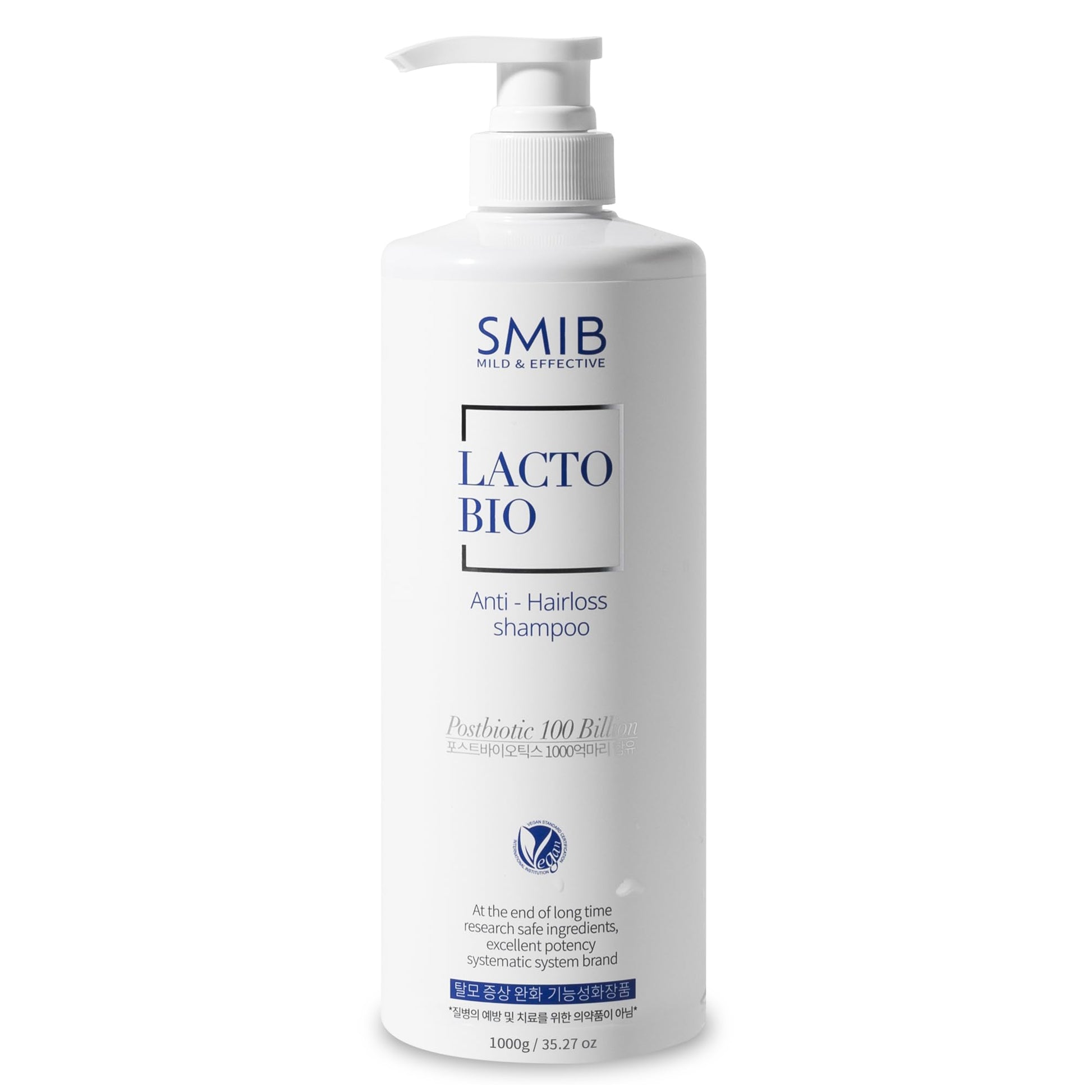 SMIB Lactobio Shampoo – With 100 Billion Postbiotics – For Fuller-Looking Hair and Scalp Care – Korean-Inspired Formula (35.27 oz) SMIBAu supplements