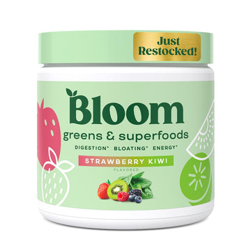 Bloom Nutrition Greens and Superfoods Powder for Digestive Health, Greens Powder Bloom NutritionUS supplements