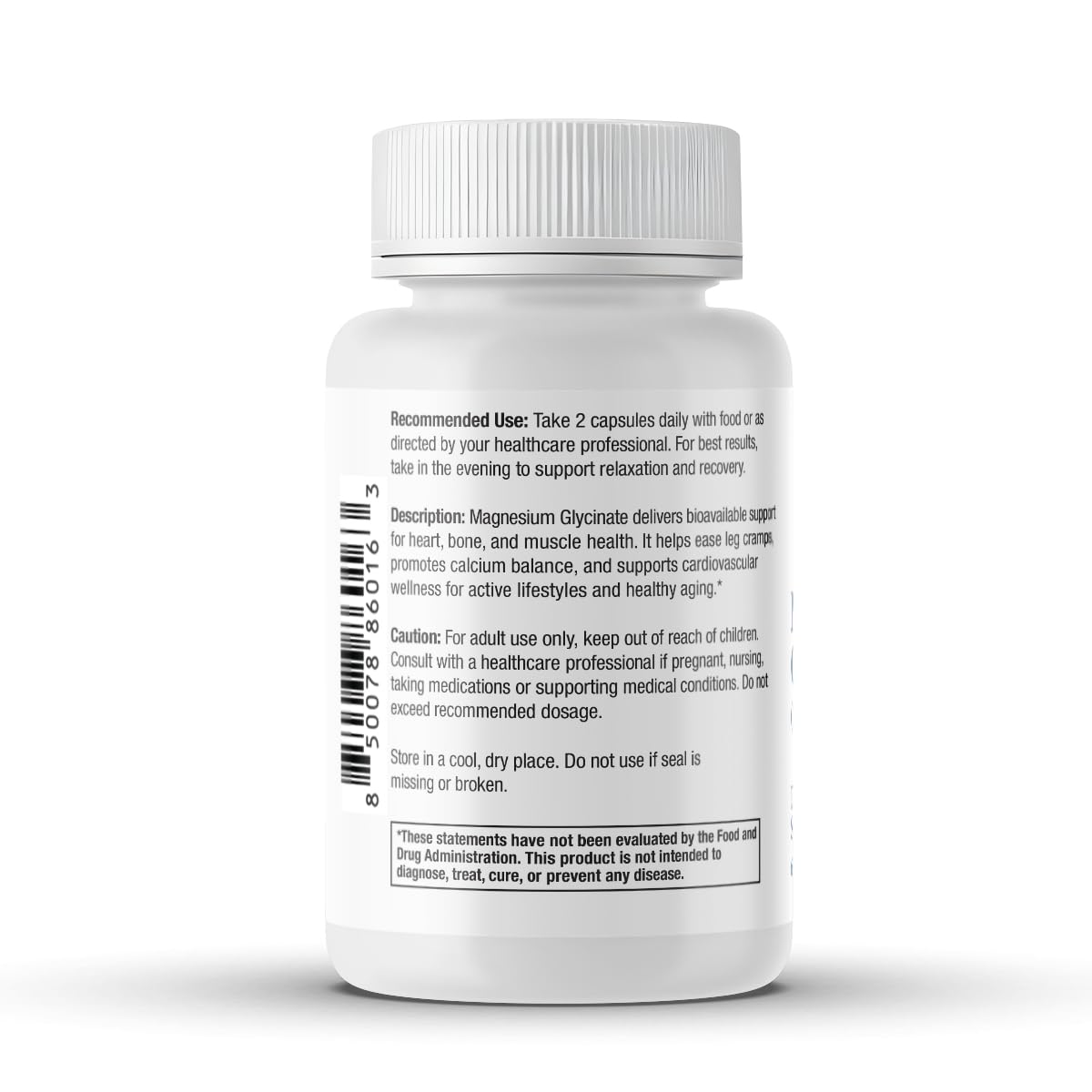 Scientific Health Solutions Magnesium Glycinate 150 mg – High‑Absorption Magnesium for Heart, Bone & Muscle Health – Supports Leg Cramps & Cardiovascular Function – Gentle on Stomach, Vegan, 60 Count Scientific Health SolutionsAu supplements