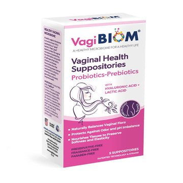 VagiBiom Lactobacillus Suppository: Microbiome Flora balance and Odor Control Regimen VagiBiomAu supplements