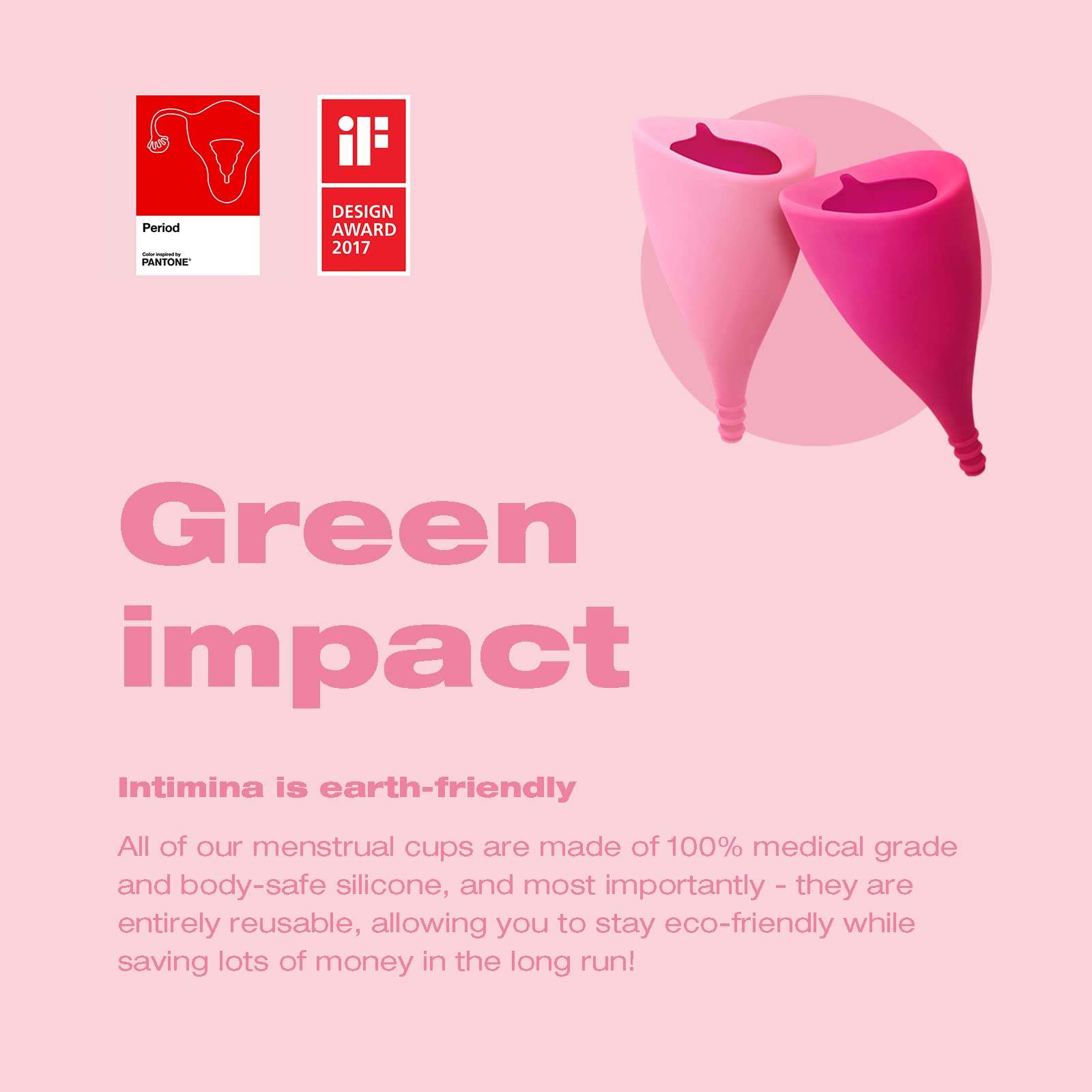 Intimina Ziggy Cup 2 - Extra-Thin Reusable Menstrual Disc, Period Cup, Disposable Menstrual Cup INTIMINAAu supplements