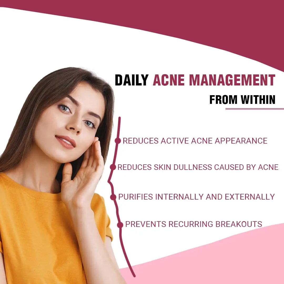 iMeMyself Clear Skin Support | 90 Capsules – with Zinc, Vitamin A, Niacinamide, Berberine, Glutathione, Neem, Probiotics, Green Tea & Herbal Extracts iMeMyselfAu supplements