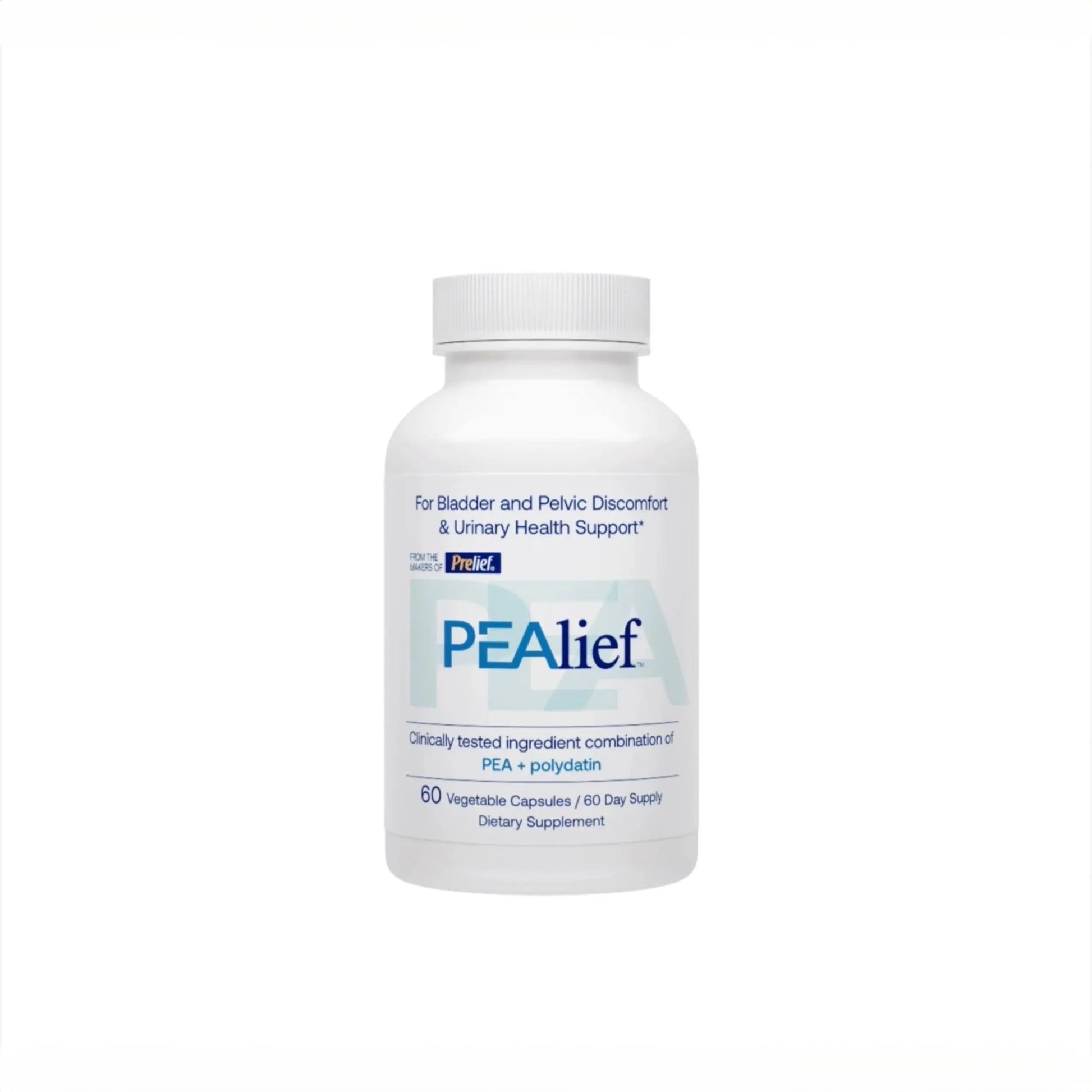 PEAlief Pea + Polydatin – New Bladder & Urinary Comfort Support with Clinically Tested Ingredient Combination — One Pill Per Day, 60 Day Supply PEAliefAu supplements