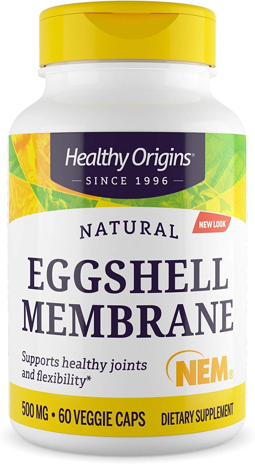 Healthy Origins Eggshell Membrane (NEM), 500 mg - Natural Collagen and Joint Support Healthy OriginsUS supplements