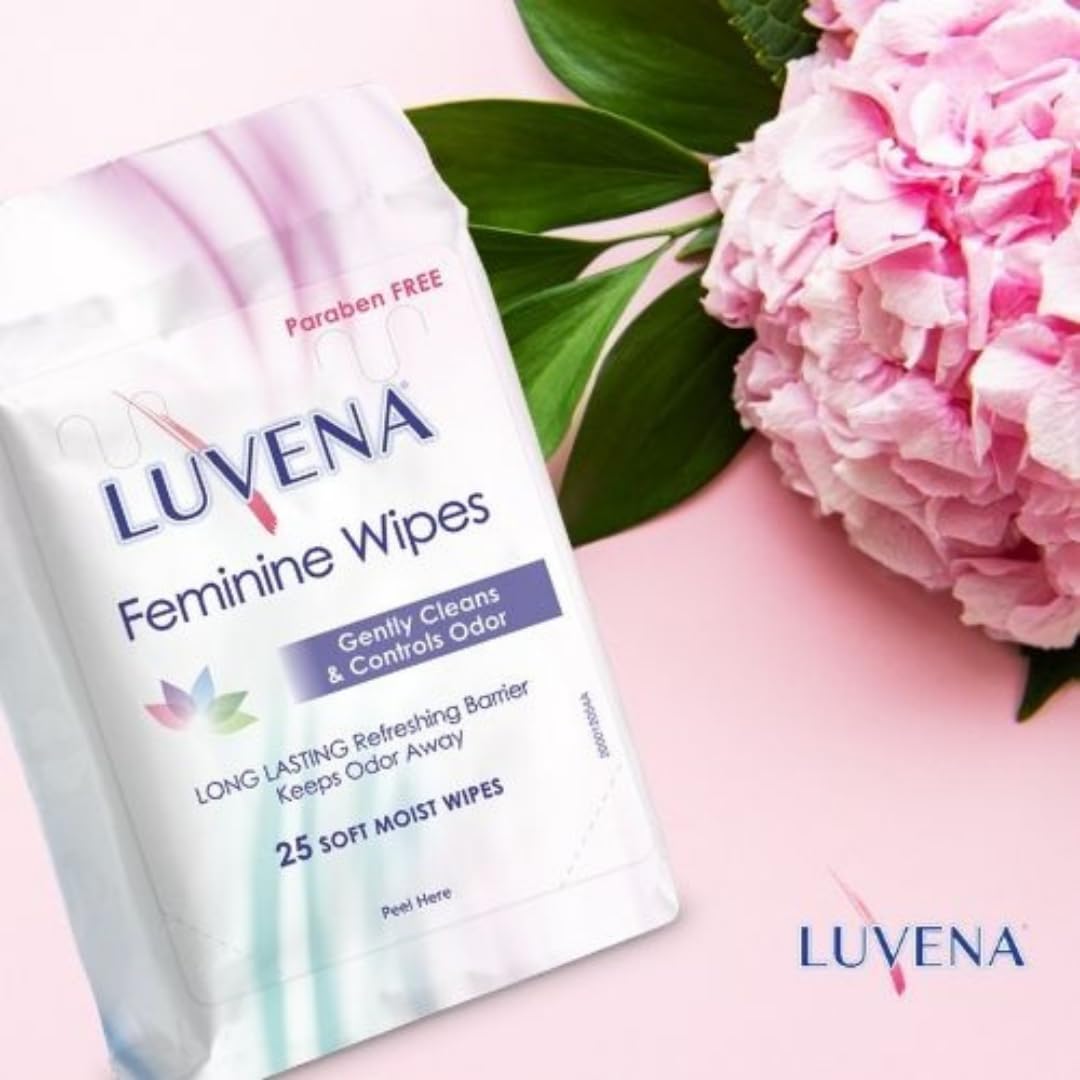 Luvena Feminine Wipes - Soft Wet Wipes for Women - Refresh & Resist Odor - Gynecologist Tested LUVENAAu supplements