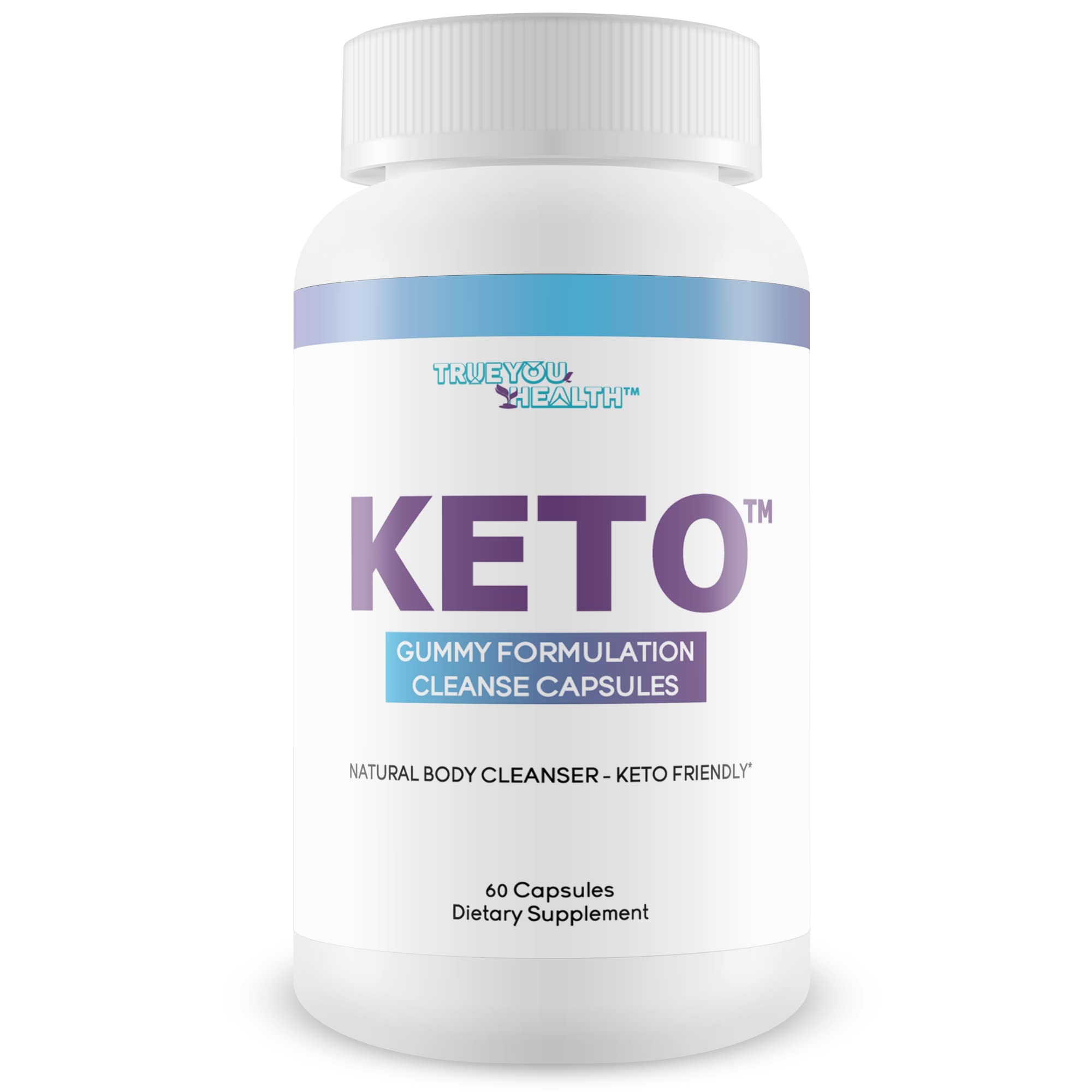 Keto Gummy Formulation Cleanse Capsules - Aid Cleansing & Detoxification - Help Flush GenericUS supplements