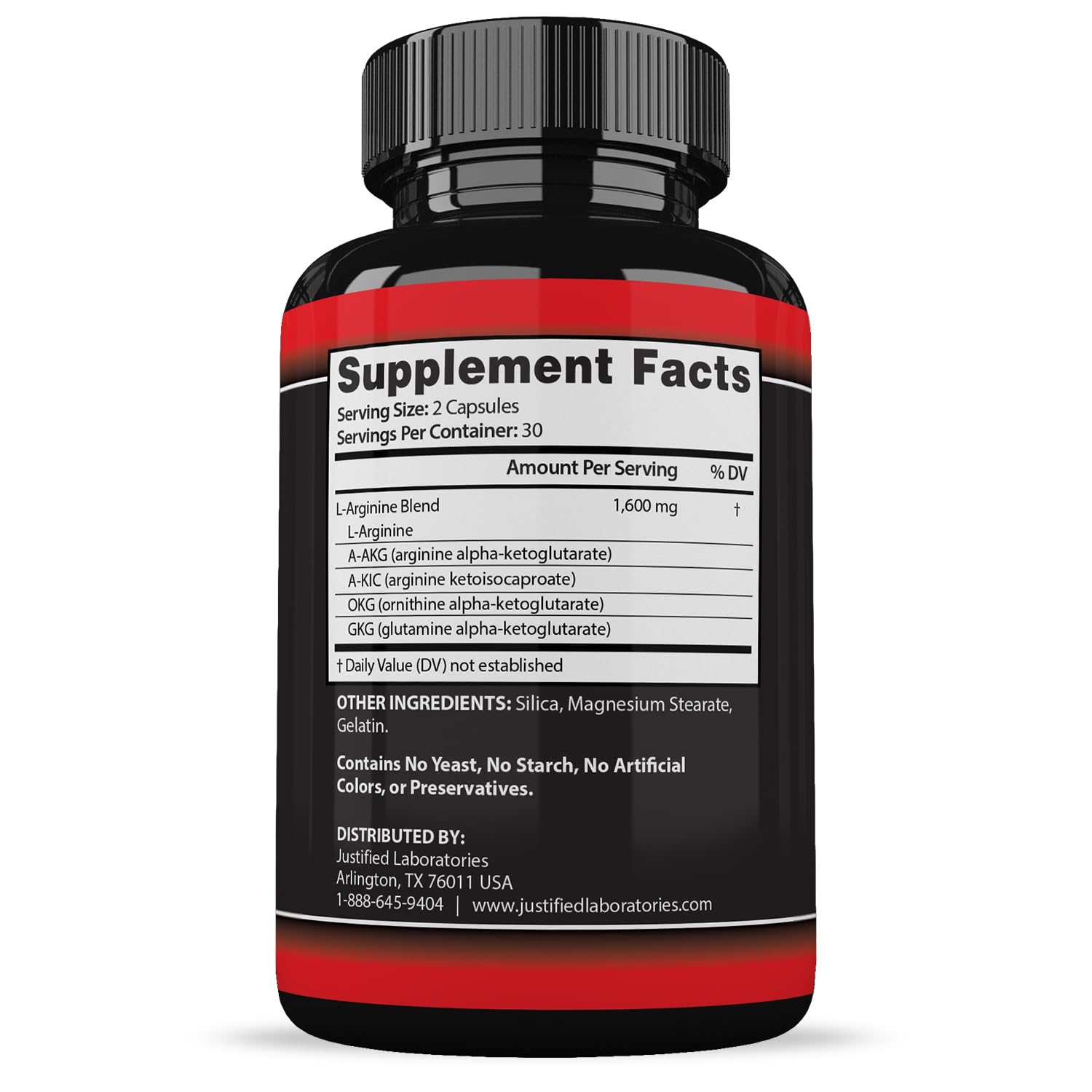 (3 Pack) Nitric Oxide Xtreme 5000 Advanced Men's Heath Formula 60 Capsules Justified LaboratoriesAu supplements
