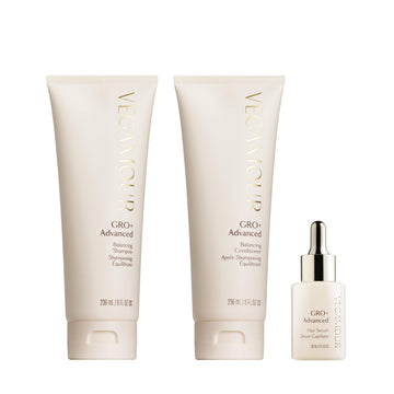 VEGAMOUR GRO+ Advanced Essentials Kit | Removes Buildup, Improves Hair Density, Reduces Shedding, Hydrates and Exfoliates the Scalp | For Severe Signs of Thinning | Color Safe, Vegan, Cruelty-Free VEGAMOURAu supplements