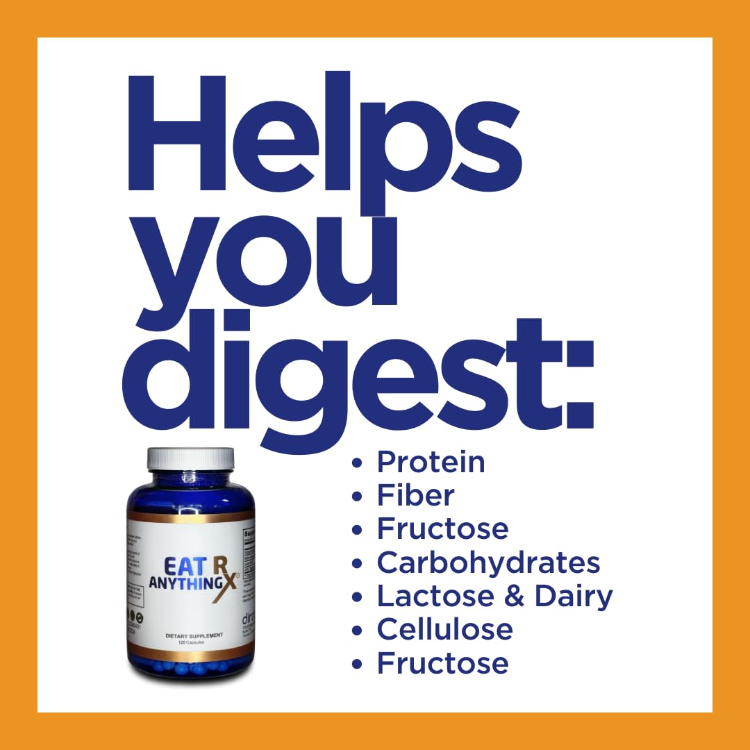 Dirobi Eat Anything Rx Xylose Isomerase Supplement, Digestive Enzymes for Fructose DirobiAu supplements