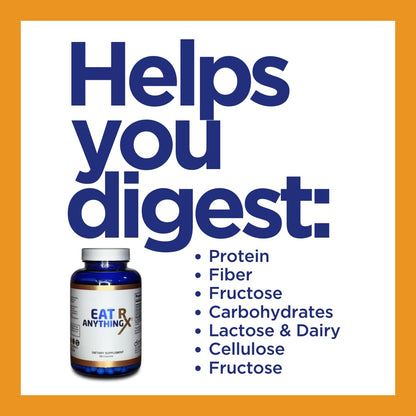 Dirobi Eat Anything Rx Xylose Isomerase Supplement, Digestive Enzymes for Fructose DirobiUS supplements