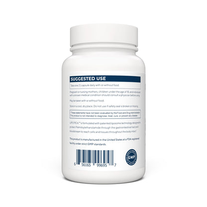 Renue By Science P.E.A | Liposomal Pea Palmitoylethanolamide Supplement | 90 P.E.A Capsules - 250mg Palmitoylethanolamide per Serving | Non-GMO | Made in The USA & Third-Party Tested Renue By ScienceUS supplements