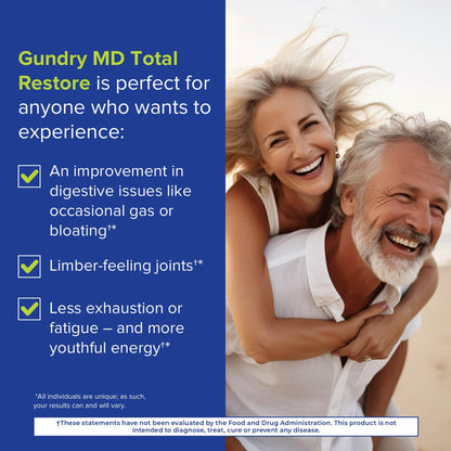 Gundry MD® Total Restore® Gut Health and Gut Lining Support Supplement - (90 Capsules) Gundry MDUS supplements