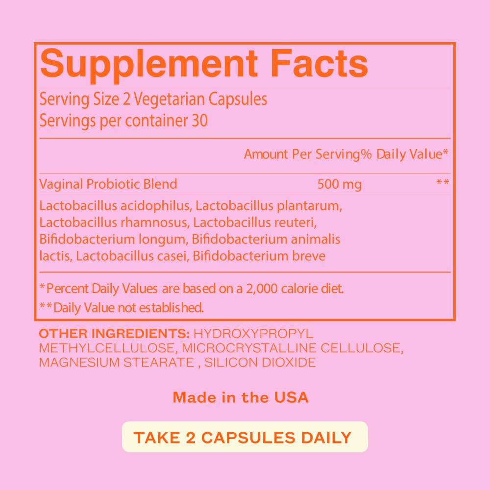 Cheeky Bonsai Vaginal Probiotic for Women pH Balance with Maximum Support 20 Billion CFU Probiotics - 8 Unique Strains for Her - Lactobacillus Blend - 60 Capsules Cheeky BonsaiAu supplements