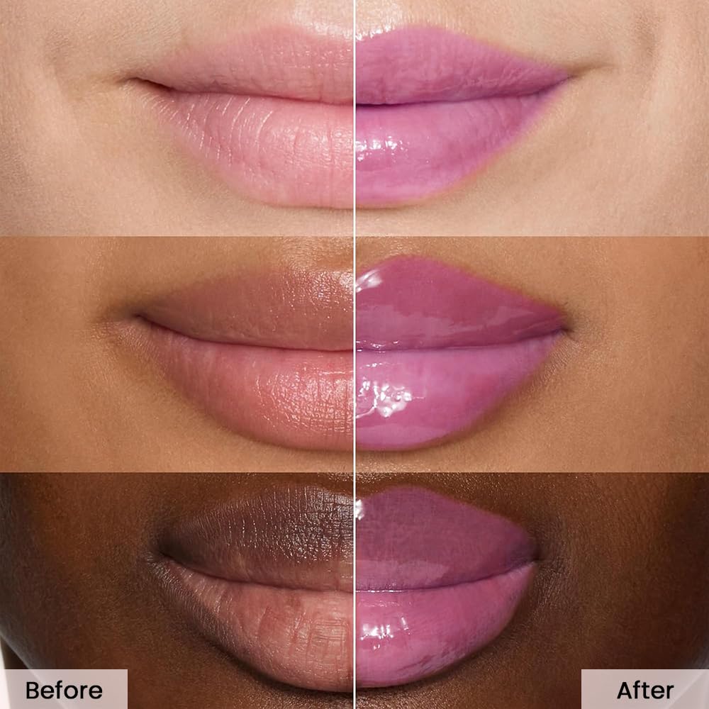FeiCuiYun Lip Tinted Glowy Balm Hydrating Tinted Lip Serum Lip Gloss, Ultra-Hydrating Natural Vegan Lip Balm, Sheer-Tinted Shine & Hydration, Soothes & Softens Dry Lips Skincare (Light Pink) FeiCuiYunAu supplements