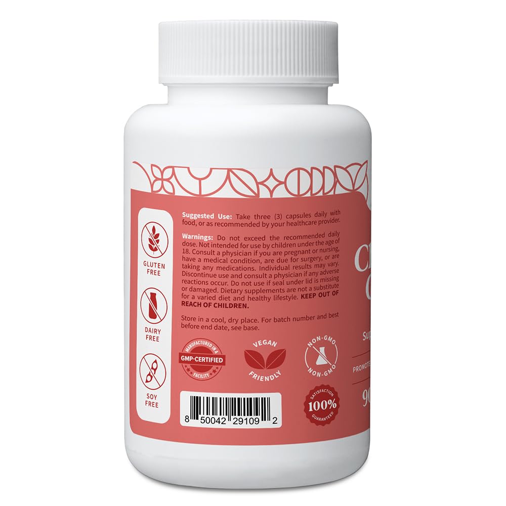 Pattern Wellness Cholesterol Complex Supplement – Supports Overall Well-Being – 3rd Party Lab Tested – 90 Vegan Capsules Pattern WellnessAu supplements