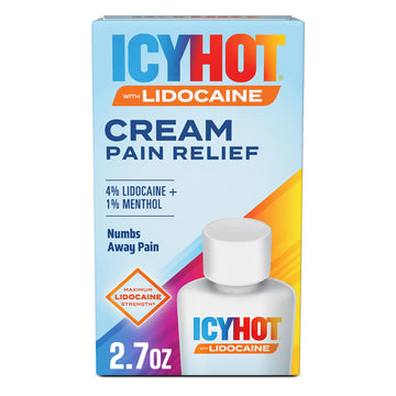 Icy Hot Max Strength Pain Relief Cream with Lidocaine Plus Menthol, 2.7 Ounces Icy HotAu supplements
