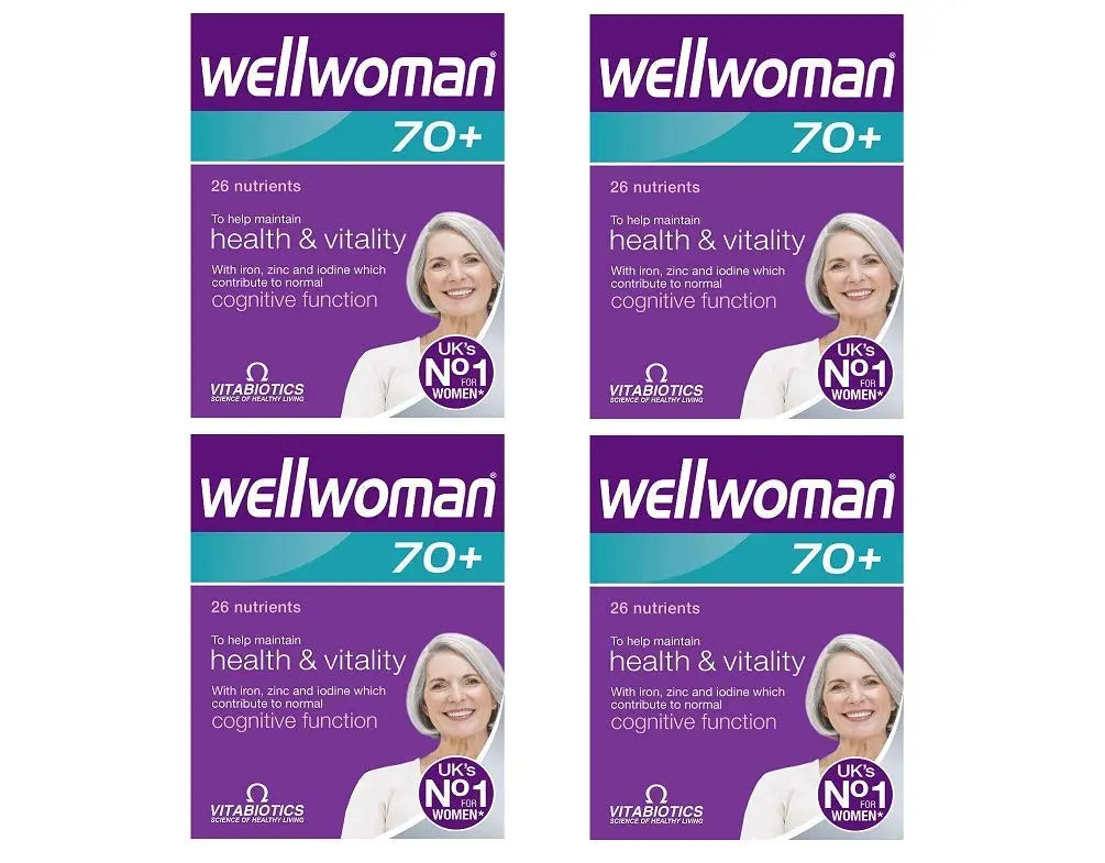Wellwoman 4 X 70+ 30 Tablets WellwomanAu supplements