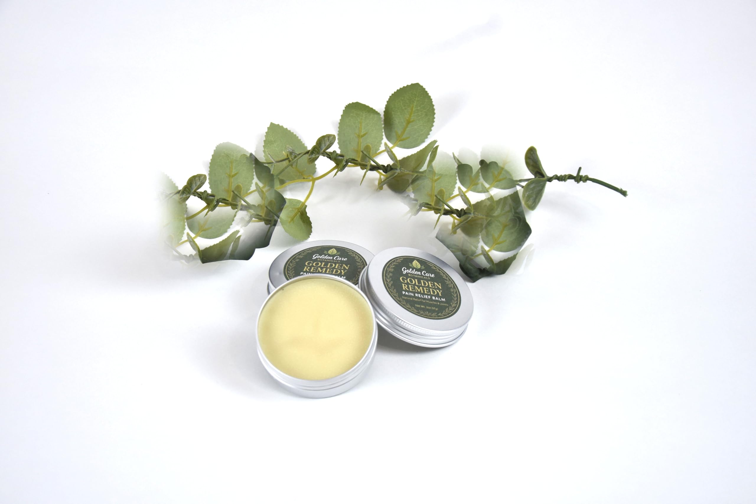 Golden Remedy Pain Balm - Topical Analgesic with Menthol & Camphor - Fast Acting Cooling Formula Golden Care BotanicalsAu supplements