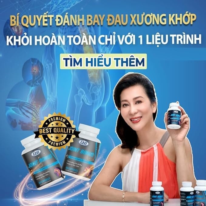 Joint Bonus Hỗ Trợ Xương Khớp (100% Authentic, Sản Phẩm Chính Hãng Tại USA) GenericAu supplements