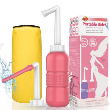 2-in-1 Douche Bottle for Women Vaginal Cleansing System + Portable Bidet Travel Bidet Bottle AQUAMASTERAu supplements