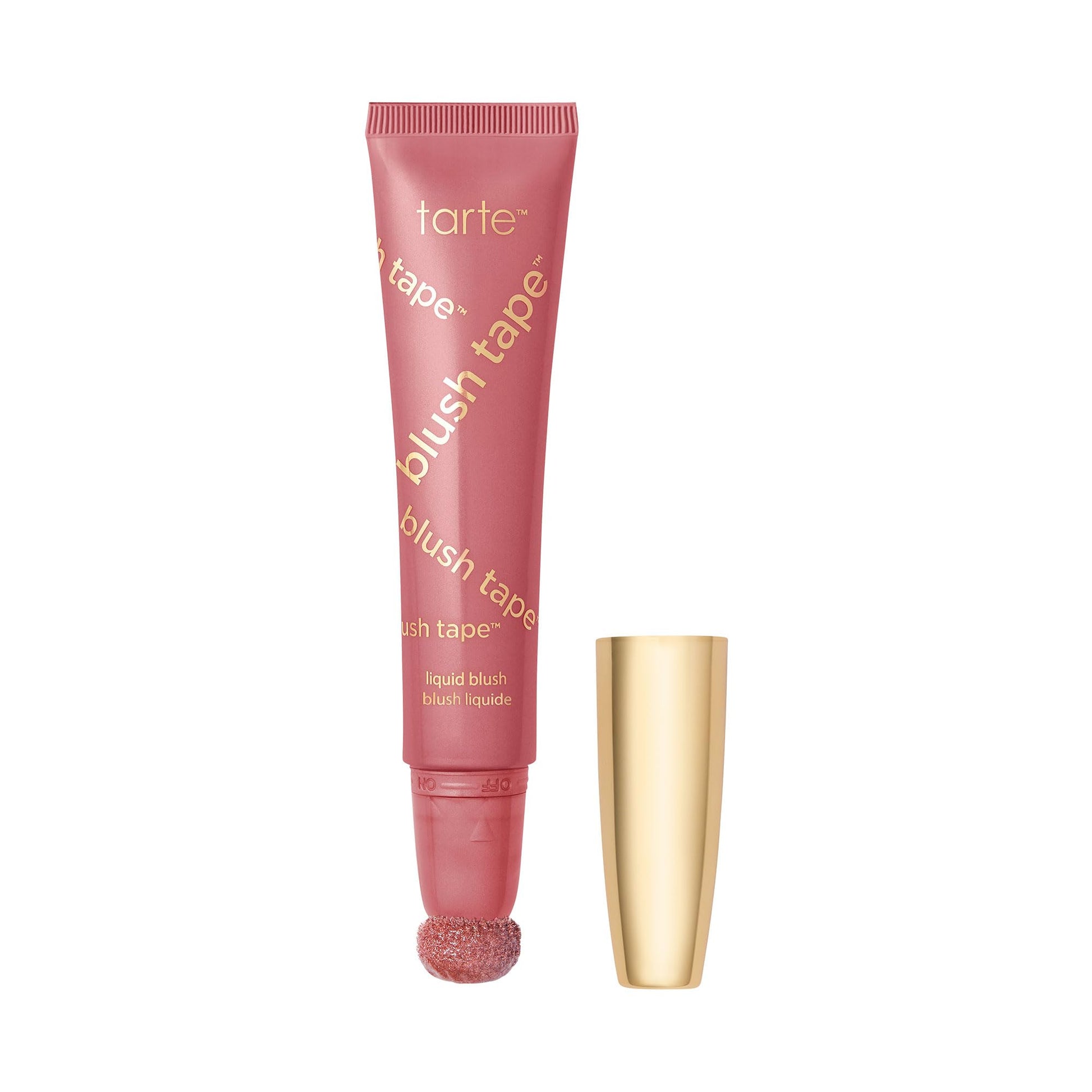 tarte blush tape liquid blush – Buildable Cream Cheek Makeup, Lightweight Formula, Blurs appearance for Radiant Glow, Vegan & Cruelty-Free, full size, rose tarteAu supplements