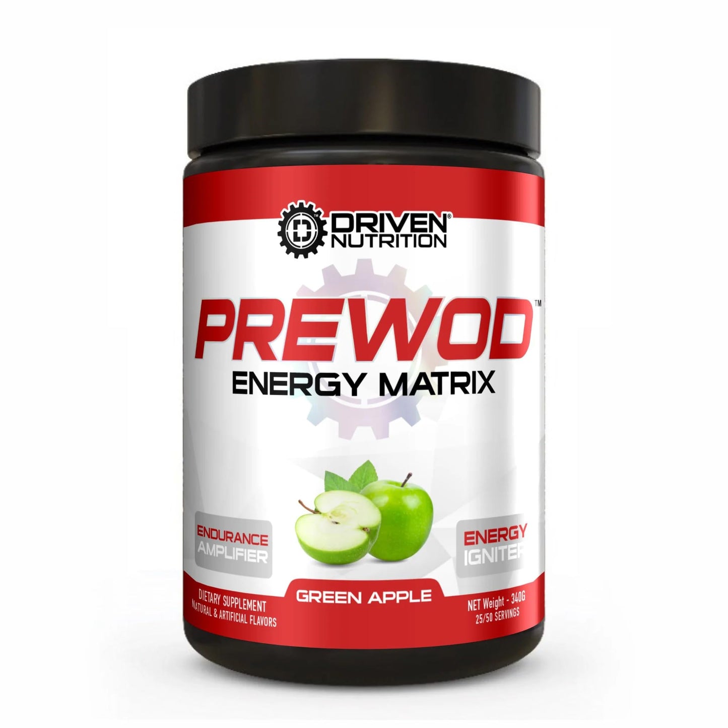 Driven PREWOD Energy Matrix, 50 Servings - Pre-Workout Supplement with Caffeine Driven NutritionUS supplements