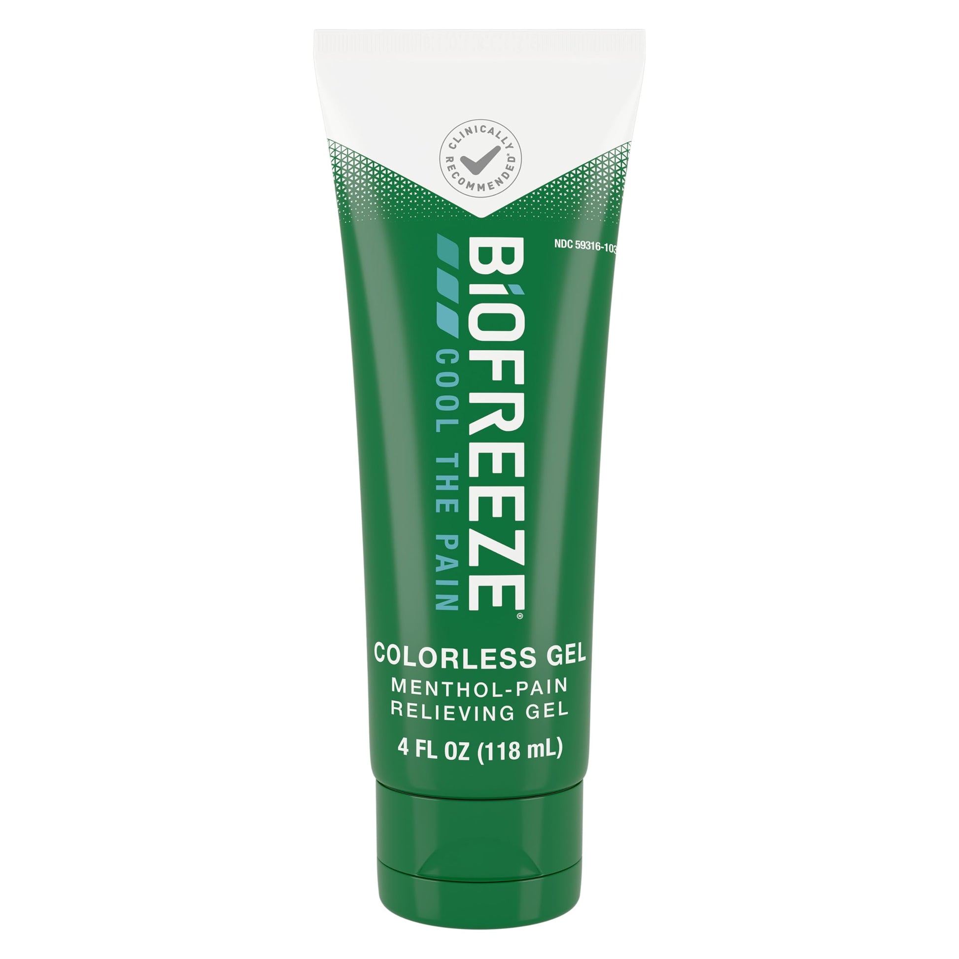 Biofreeze Gel Menthol Pain Relieving Colorless Gel 4 FL OZ Tube For Pain Relief Associated With Sore Muscles, Arthritis, Simple Backaches, And Joint Pain BiofreezeAu supplements