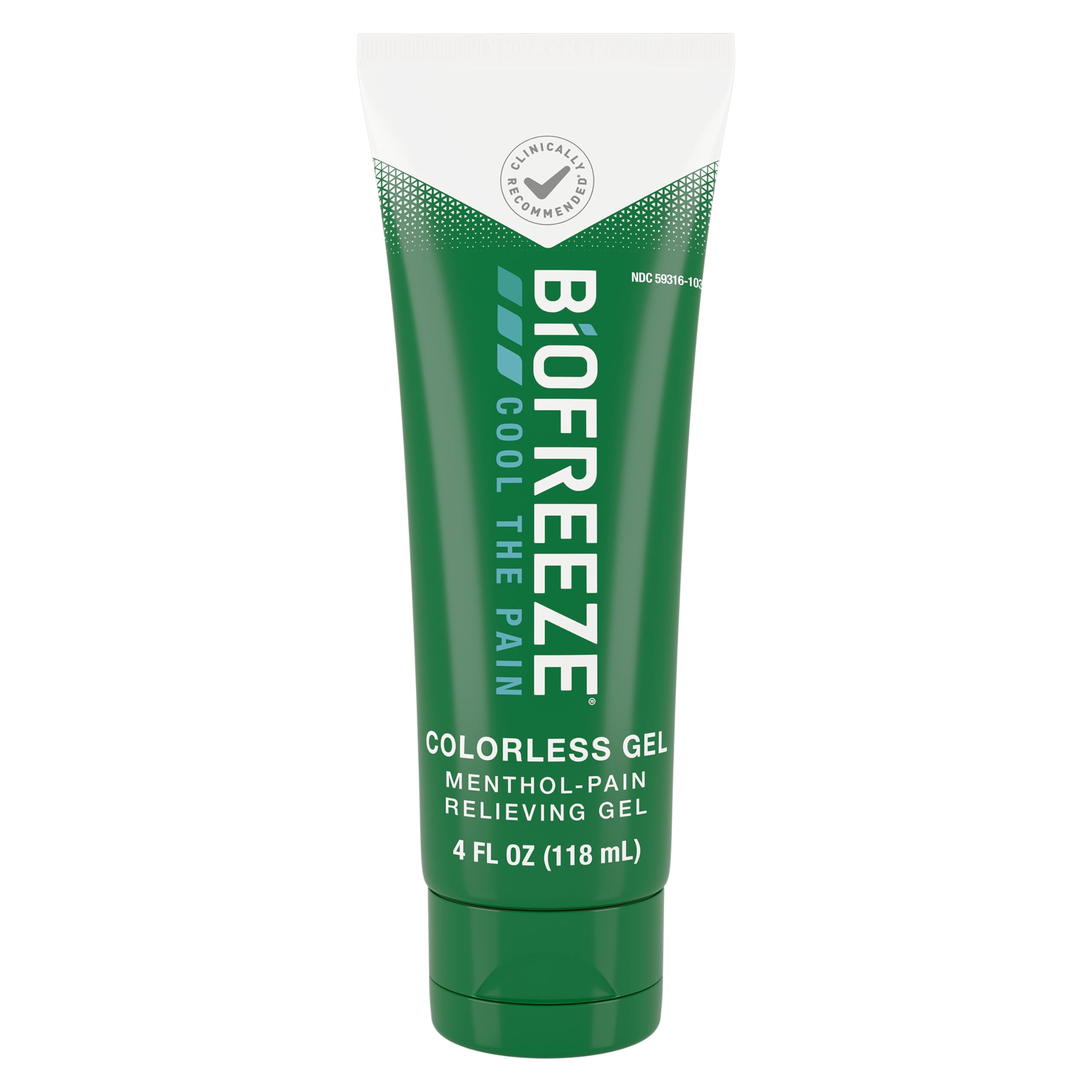 Biofreeze Gel Menthol Pain Relieving Colorless Gel 4 FL OZ Tube For Pain Relief Associated With Sore Muscles, Arthritis, Simple Backaches, And Joint Pain BiofreezeAu supplements