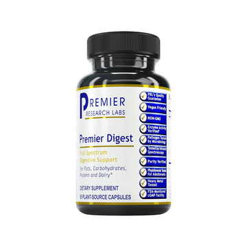 Premier Research Labs Active Digestive Enzymes with Probiotic and Prebiotics - Promotes Full-Spectrum Digestive Support - with Amylase, Protease & Lipase, 60 Plant-Sourced Capsules Premier Research LabsAu supplements