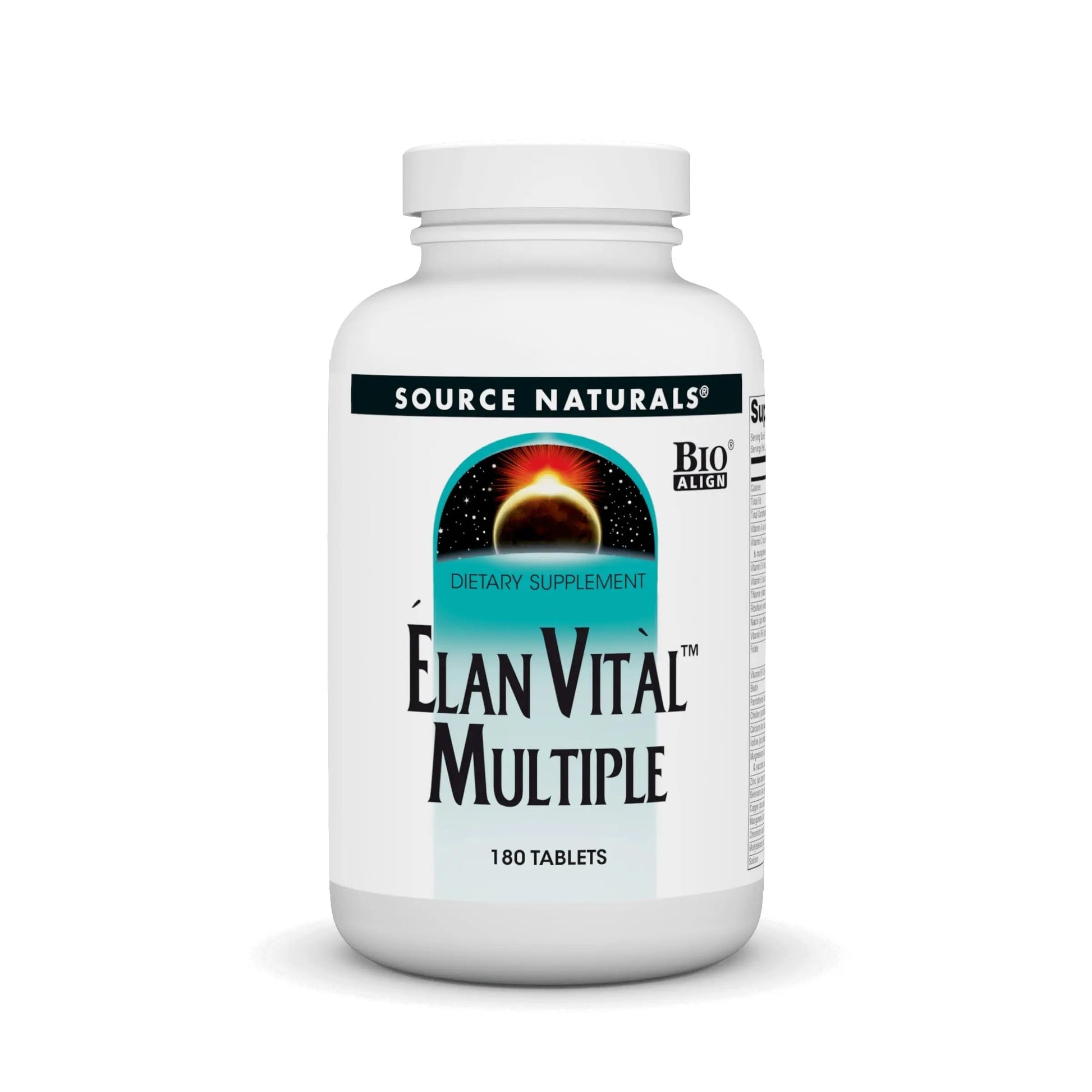 Source Naturals Elan Vital Multiple - Supports Brain, Heart, Liver, Immune, Energy Boost - 180 Tablets Source NaturalsAu supplements