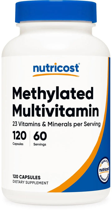 Nutricost Methylated Multivitamin 120 Capsules, 60 Servings - 23 Vitamin & Minerals Per Serving NutricostAu supplements